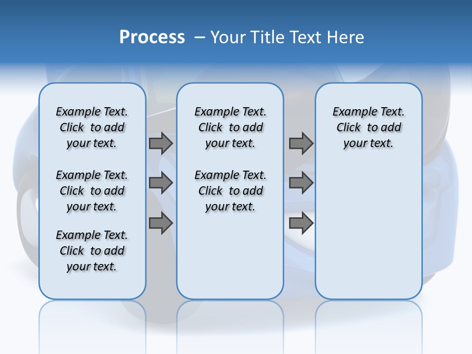 Illustration Of A Car With Glasses PowerPoint Template