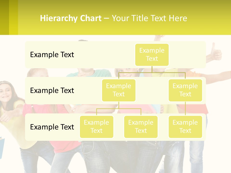 Group Of Children PowerPoint Template