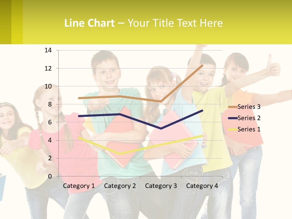 Group Of Children PowerPoint Template