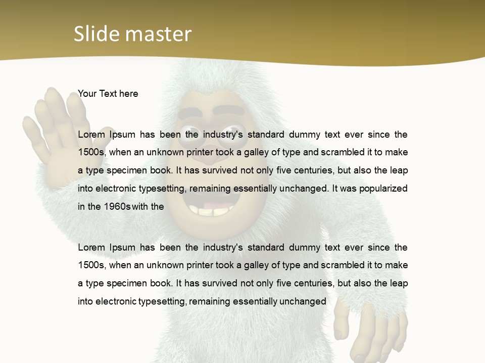 Snowman PowerPoint Template