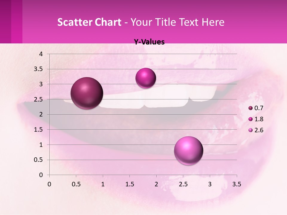 Pink Lips PowerPoint Template