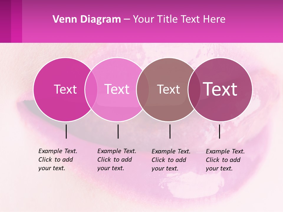 Pink Lips PowerPoint Template
