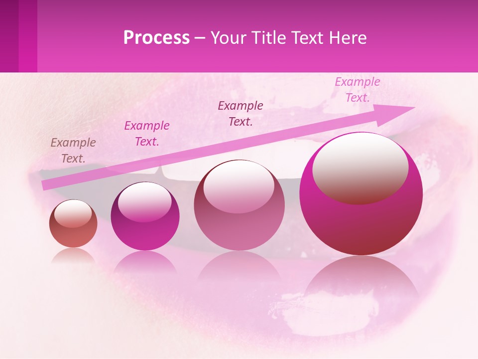 Pink Lips PowerPoint Template