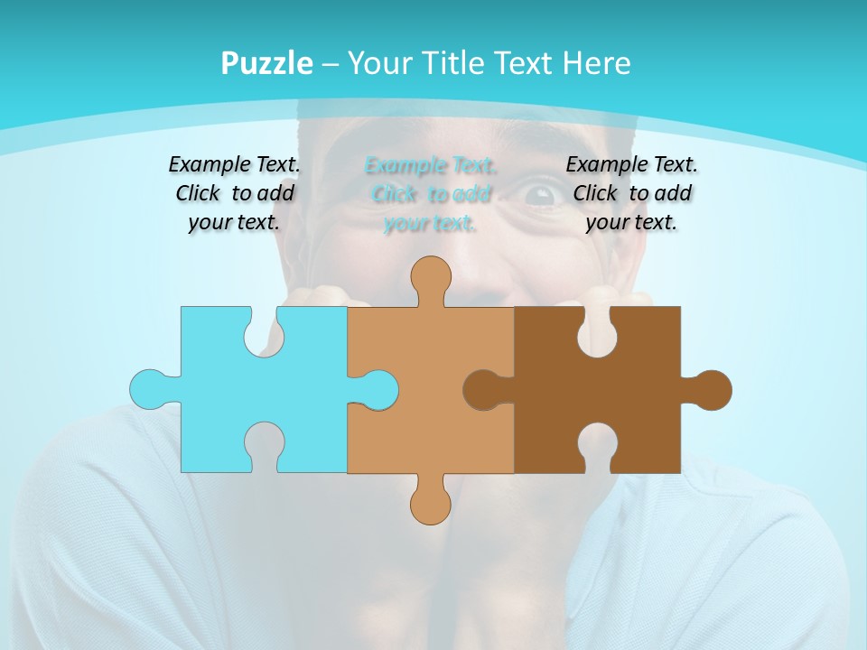 The Guy Is Scared PowerPoint Template