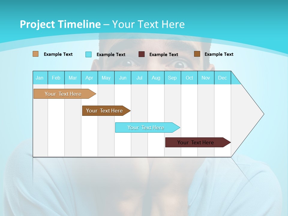The Guy Is Scared PowerPoint Template