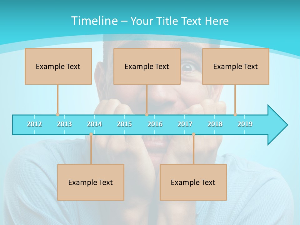 The Guy Is Scared PowerPoint Template