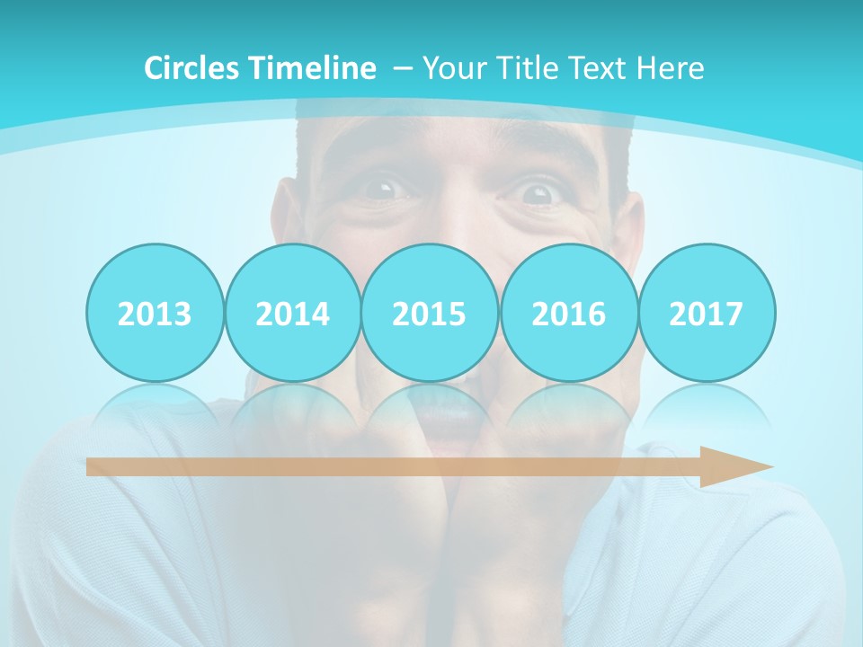 The Guy Is Scared PowerPoint Template