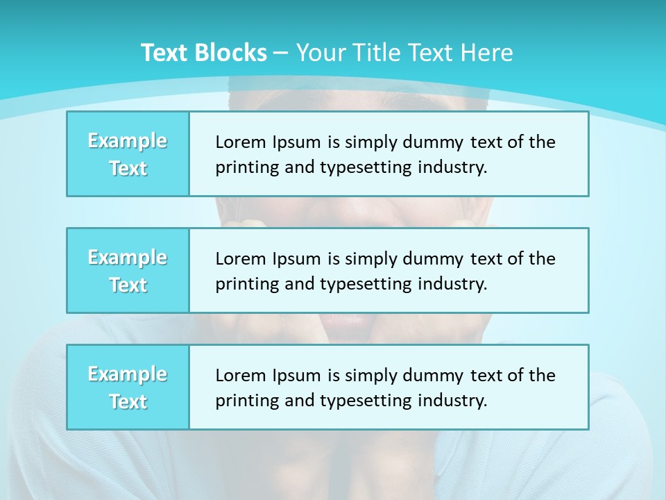 The Guy Is Scared PowerPoint Template