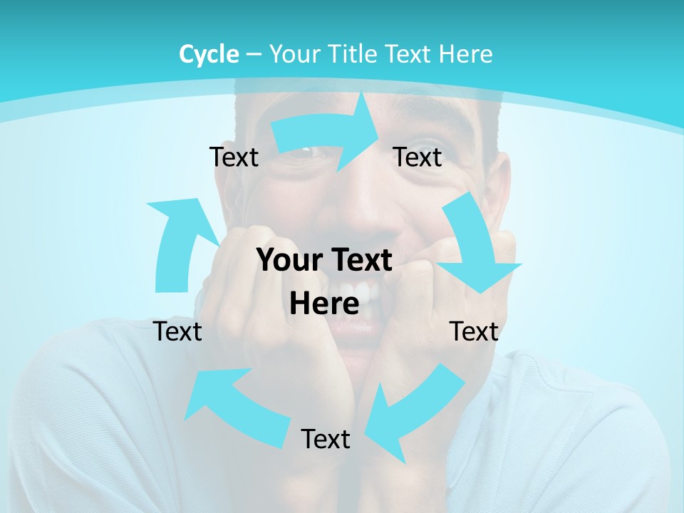 The Guy Is Scared PowerPoint Template