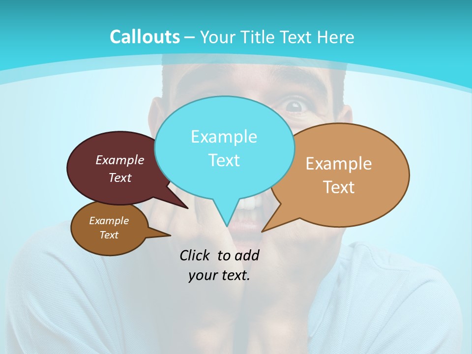 The Guy Is Scared PowerPoint Template