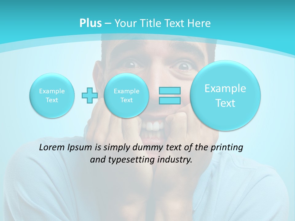 The Guy Is Scared PowerPoint Template