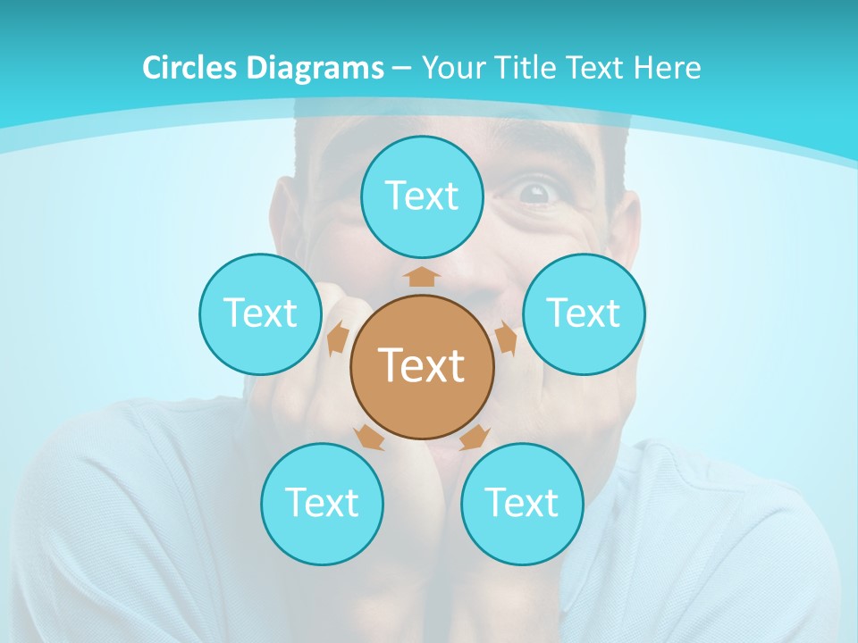 The Guy Is Scared PowerPoint Template