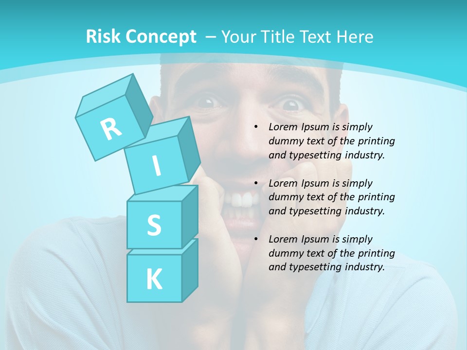 The Guy Is Scared PowerPoint Template