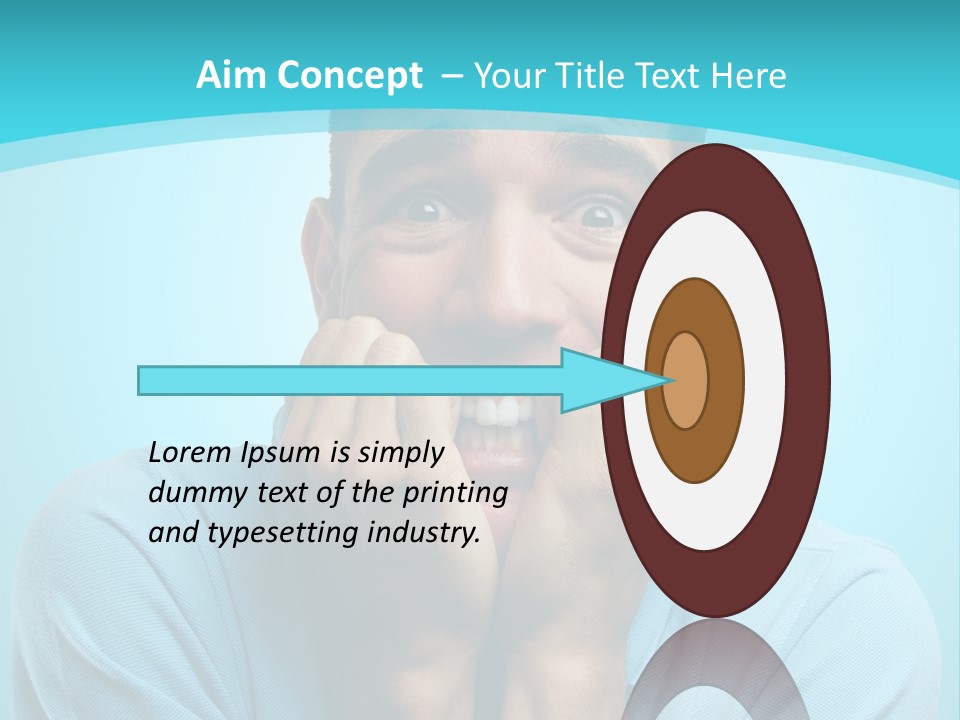 The Guy Is Scared PowerPoint Template