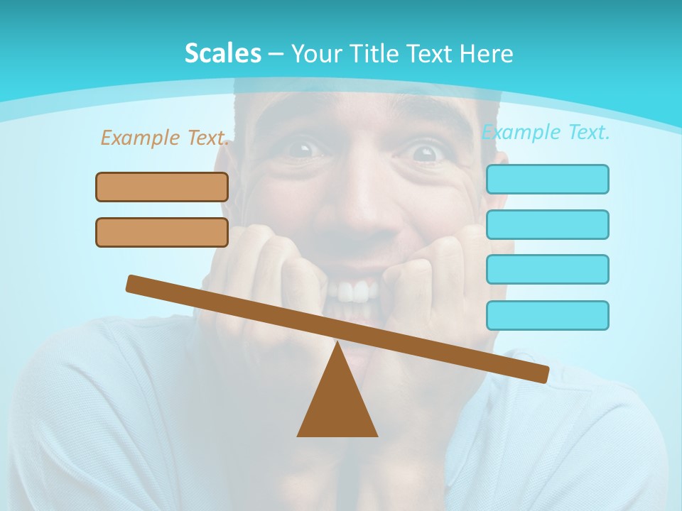 The Guy Is Scared PowerPoint Template