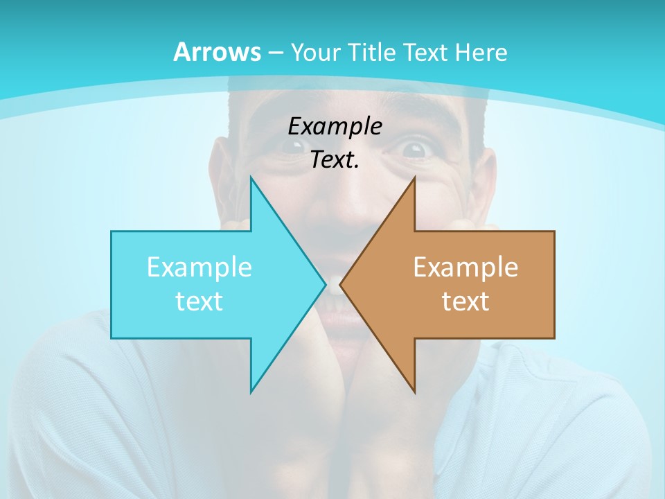 The Guy Is Scared PowerPoint Template