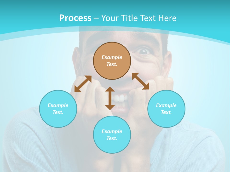 The Guy Is Scared PowerPoint Template