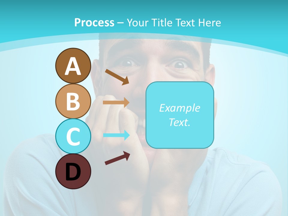 The Guy Is Scared PowerPoint Template