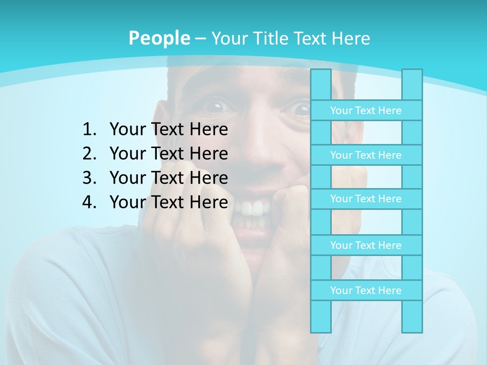 The Guy Is Scared PowerPoint Template