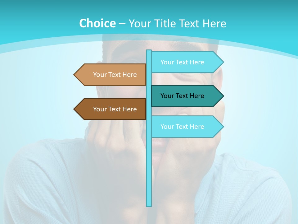 The Guy Is Scared PowerPoint Template