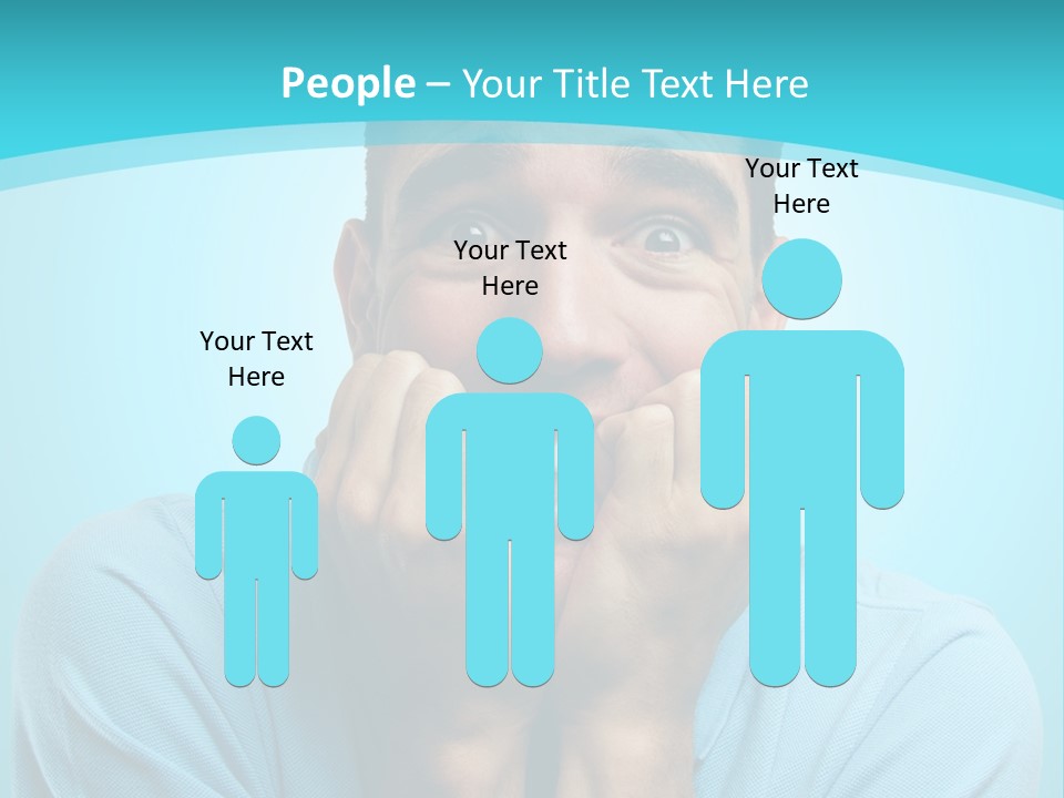 The Guy Is Scared PowerPoint Template