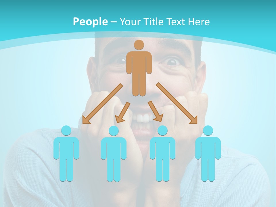 The Guy Is Scared PowerPoint Template