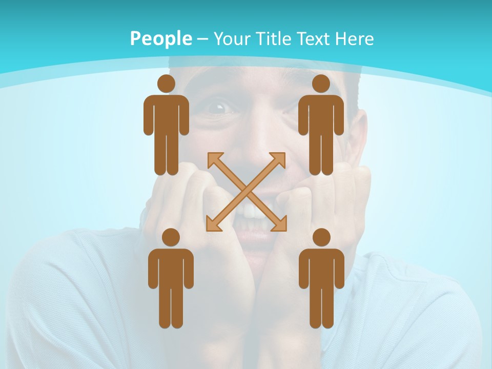 The Guy Is Scared PowerPoint Template