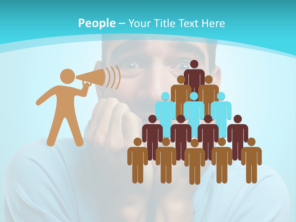 The Guy Is Scared PowerPoint Template