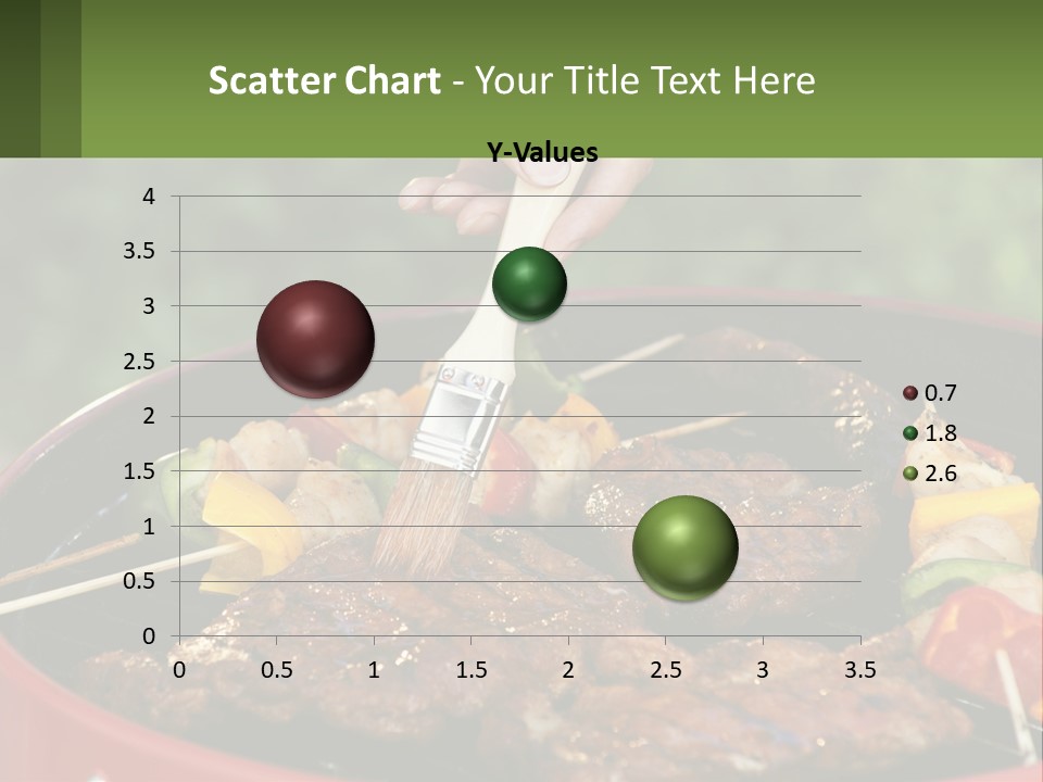 Cooking Barbecue Meat PowerPoint Template