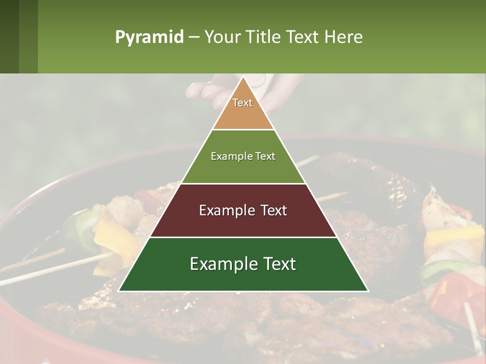 Cooking Barbecue Meat PowerPoint Template