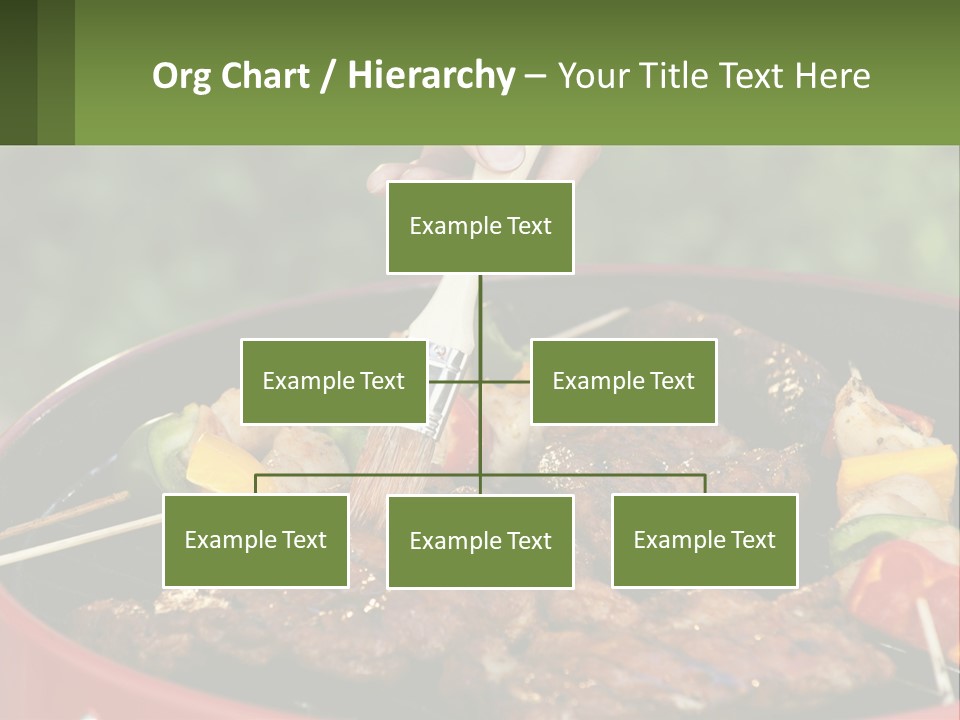 Cooking Barbecue Meat PowerPoint Template