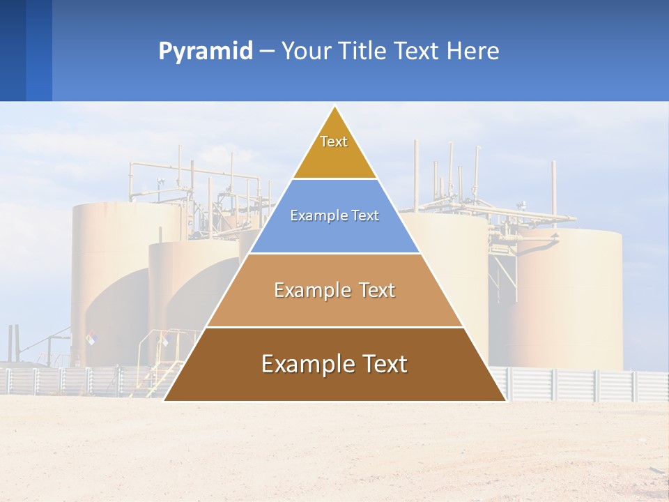 Barrels For Storage And Processing Of Oil Products PowerPoint Template