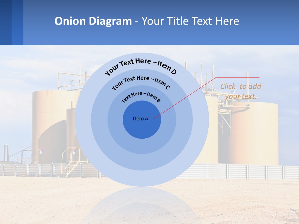 Barrels For Storage And Processing Of Oil Products PowerPoint Template
