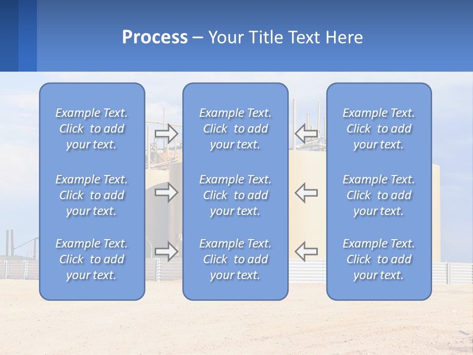 Barrels For Storage And Processing Of Oil Products PowerPoint Template