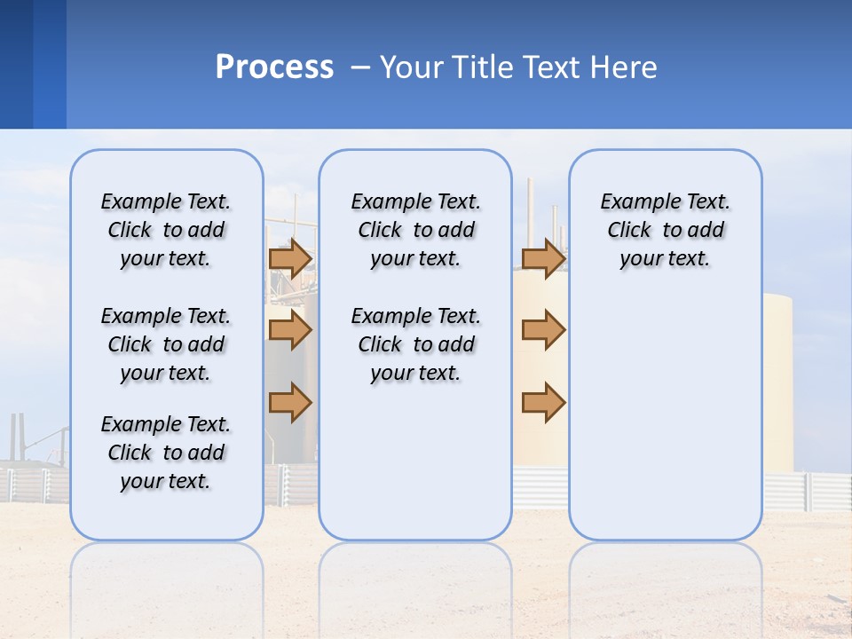 Barrels For Storage And Processing Of Oil Products PowerPoint Template