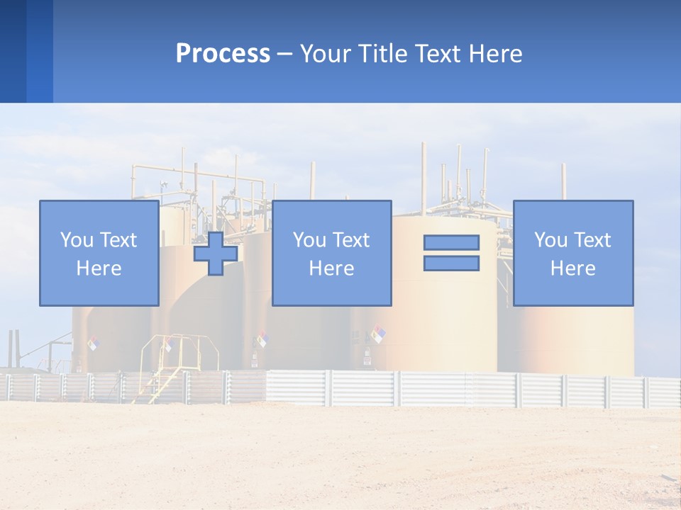 Barrels For Storage And Processing Of Oil Products PowerPoint Template