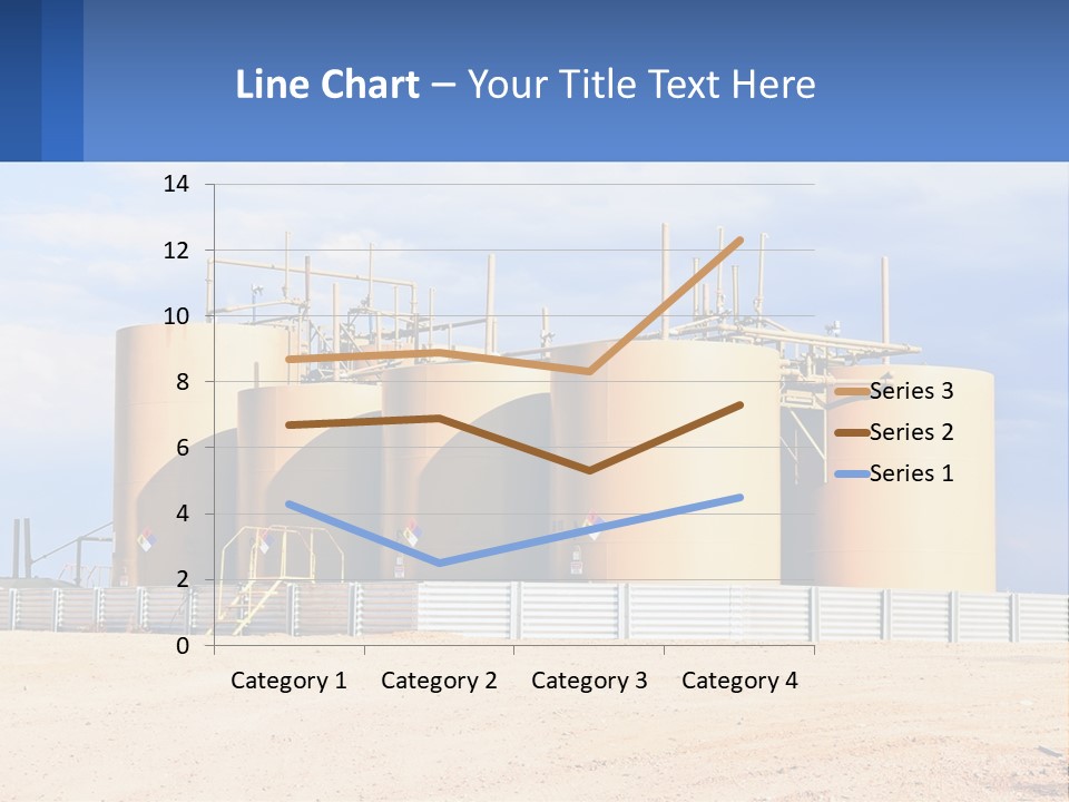 Barrels For Storage And Processing Of Oil Products PowerPoint Template