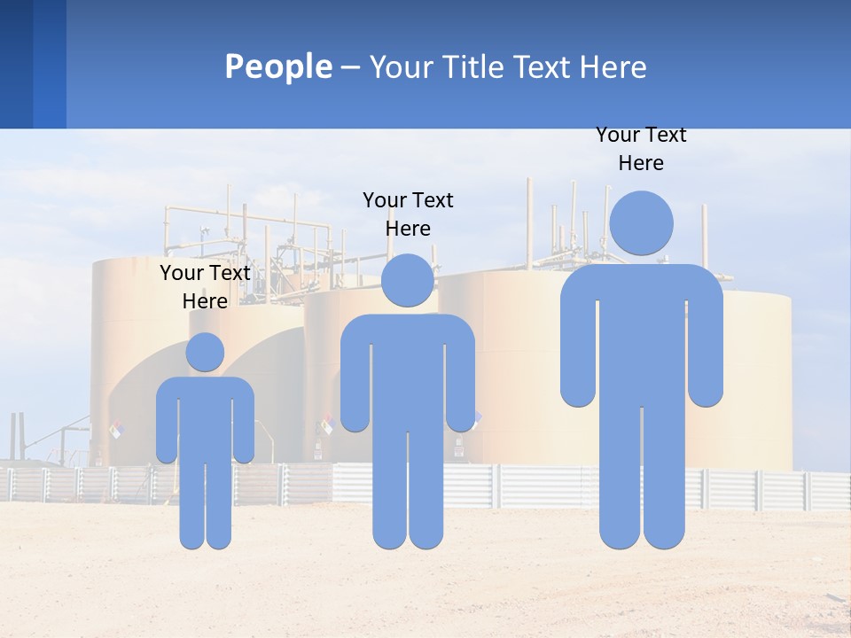 Barrels For Storage And Processing Of Oil Products PowerPoint Template