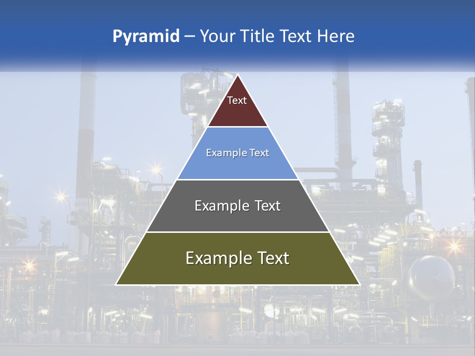Industrial Gas Production PowerPoint Template