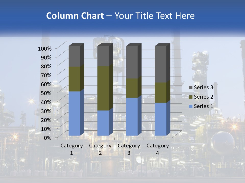 Industrial Gas Production PowerPoint Template