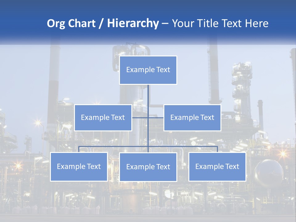 Industrial Gas Production PowerPoint Template