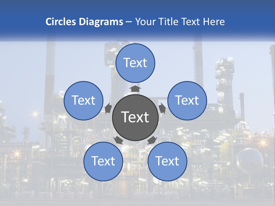 Industrial Gas Production PowerPoint Template
