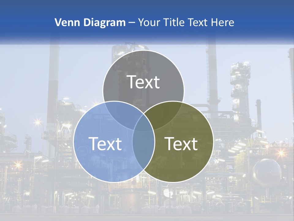 Industrial Gas Production PowerPoint Template