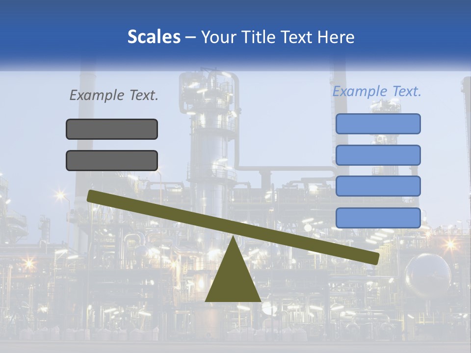 Industrial Gas Production PowerPoint Template