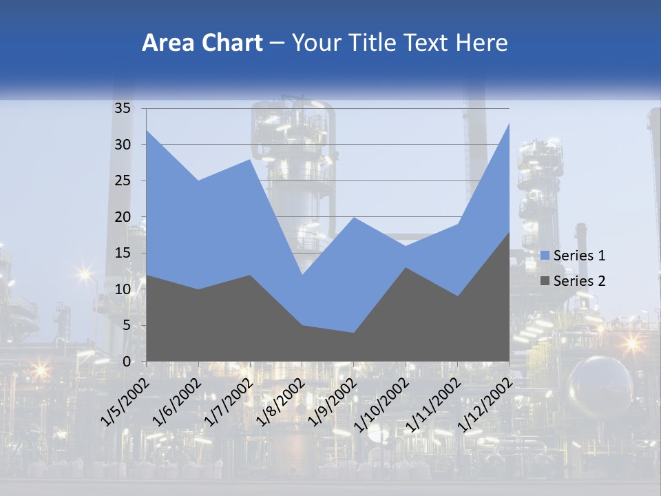 Industrial Gas Production PowerPoint Template