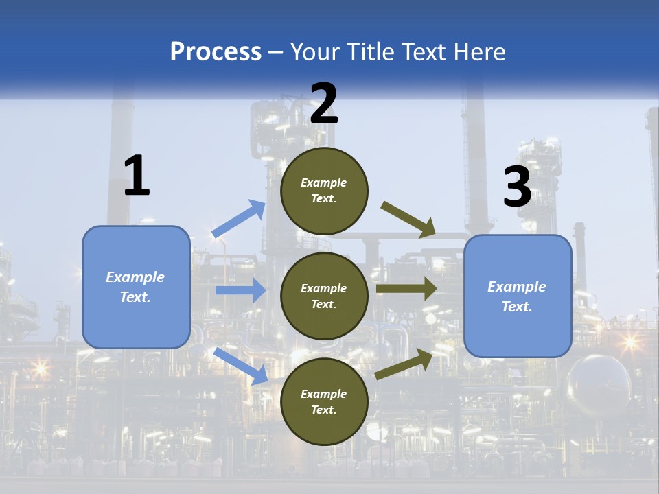 Industrial Gas Production PowerPoint Template