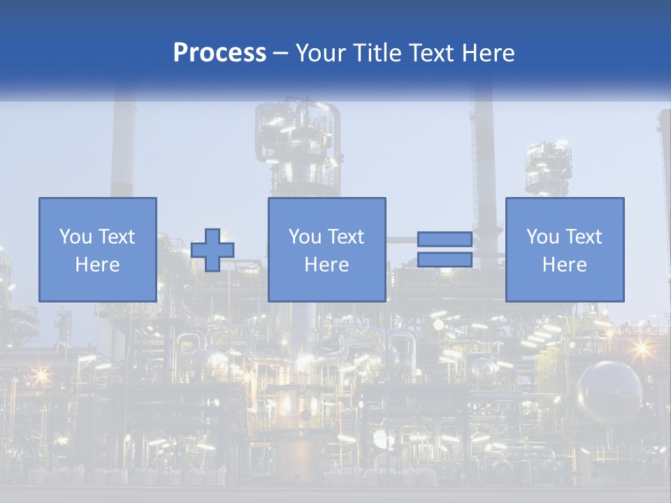 Industrial Gas Production PowerPoint Template