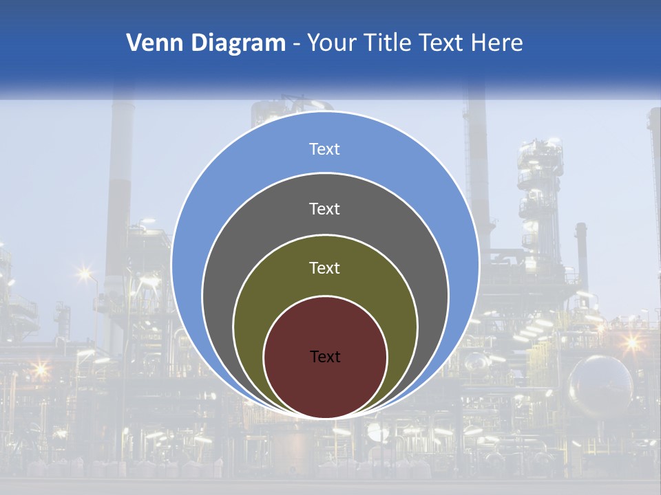 Industrial Gas Production PowerPoint Template
