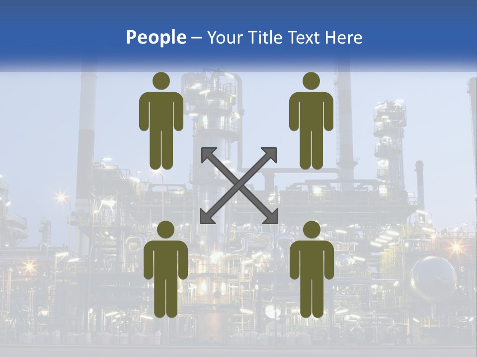 Industrial Gas Production PowerPoint Template