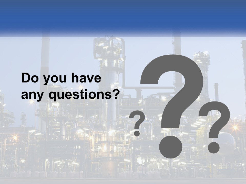Industrial Gas Production PowerPoint Template